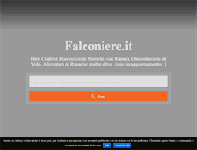 Tablet Screenshot of falconiere.it